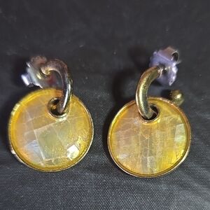 Elegant Gold-Toned Earrings